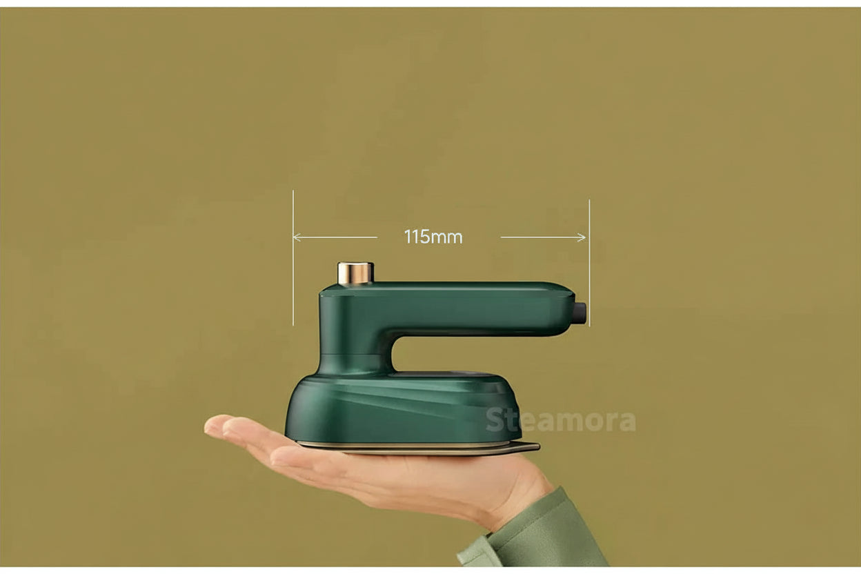 Steamora™ Portable 2-in-1 Garment Steamer & Iron