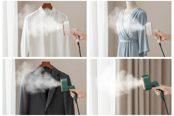 Steamora™ Portable 2-in-1 Garment Steamer & Iron